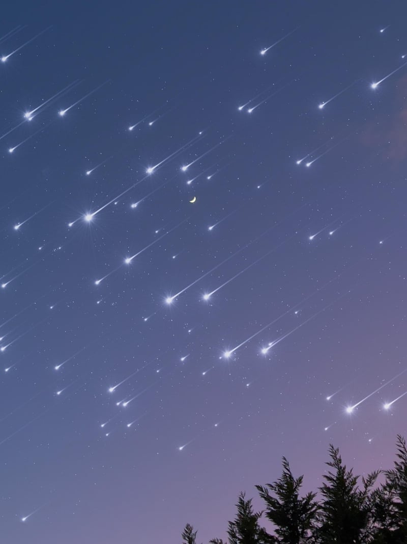 Meteor Shower Ornaments
